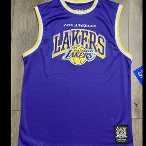 LA Lakers Mens Basketball Jersey Size Medium NBA NWT